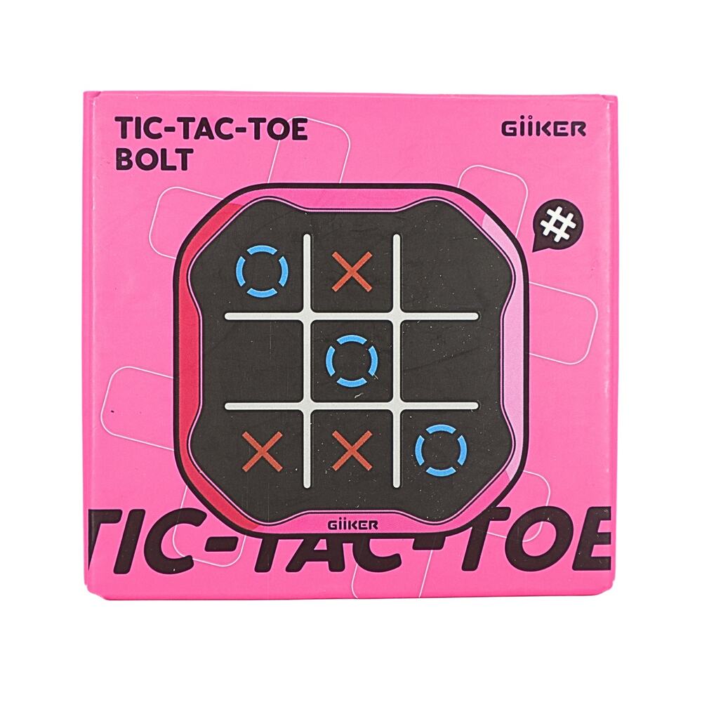 Tic-Tac-Toe Bolt - Pink